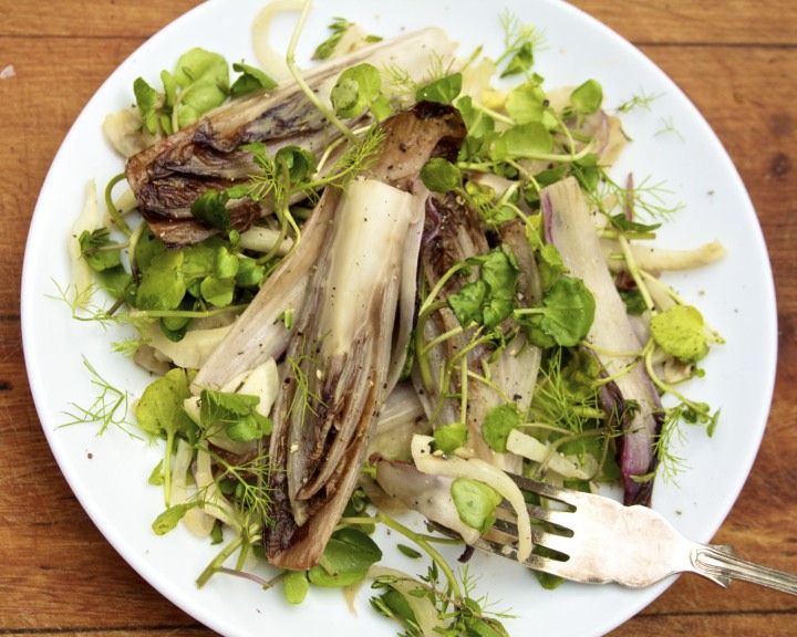 Braised Chicory Fennel Salad (anti-inflammatory)