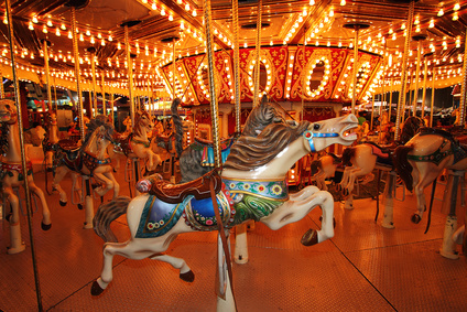 Horses on a Carousal