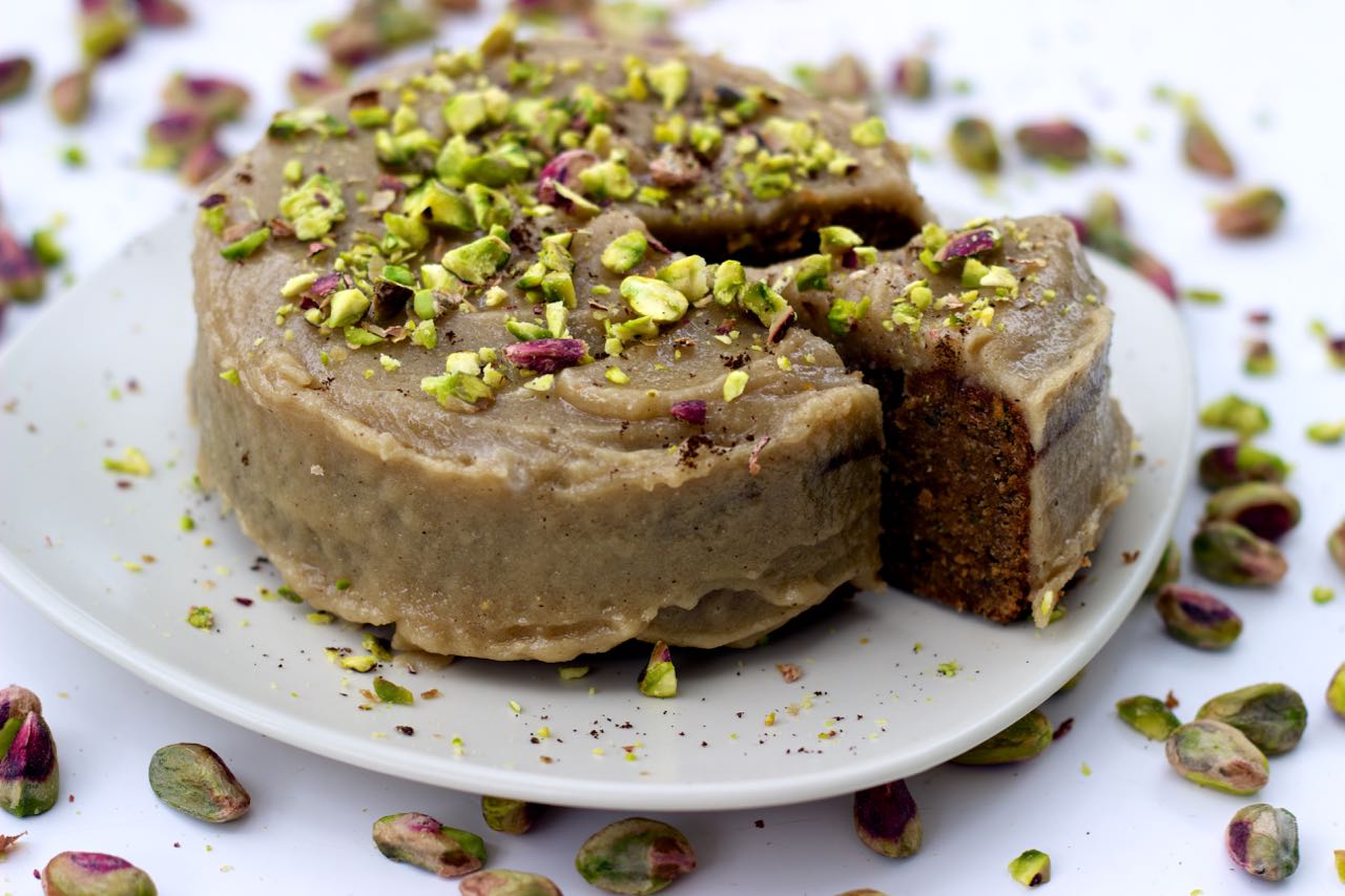 Moist zucchini cake gluten and egg free (paleo)